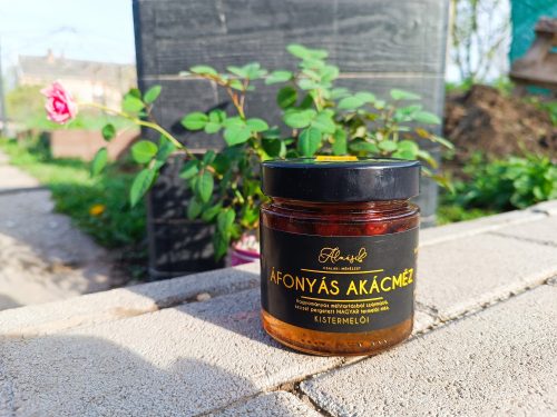 Áfonyás akácméz 130g