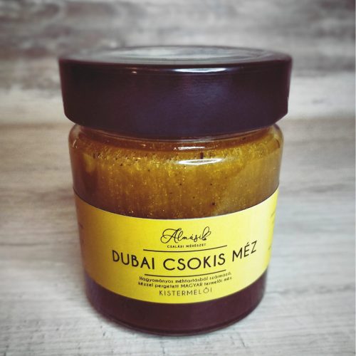Dubai csokis méz 24 karátos aranyszórattal , 130 gramm